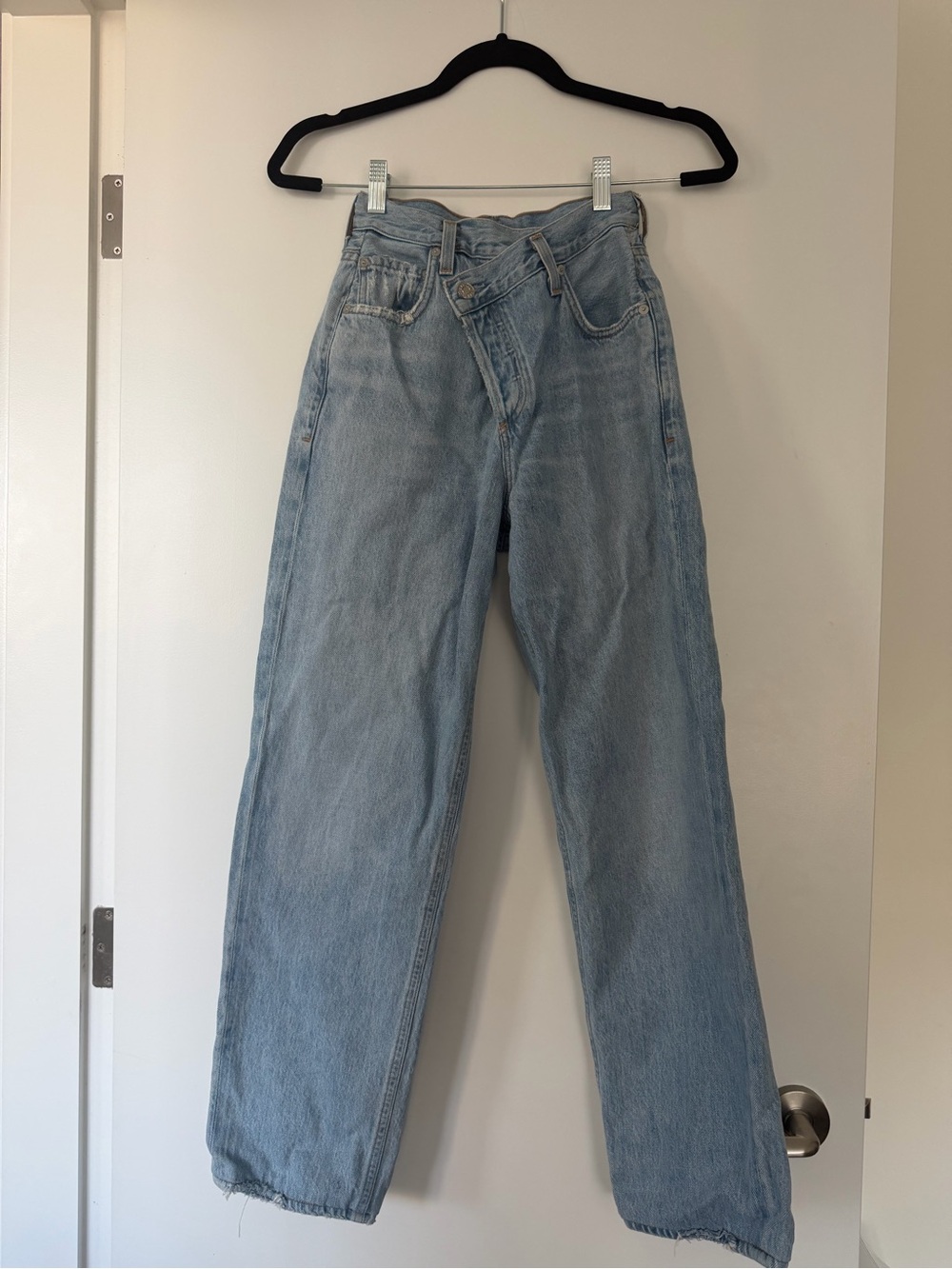 AGOLDE Women’s High-Rise Straight Jeans